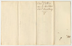 Bills of Cost at the Court of Common Pleas in Somerset County, March Term 1834