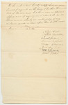 Certificate of the Jurors in State v. Harvey Robbins, Jr., of the Inquest of Luther Hammon