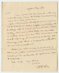 Letter from W. Rogers, in Relation to the Petition for the Pardon of John Kelley