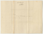 Letter from Doctor Cyrus Briggs in Favor of the Pardon of William Lambard