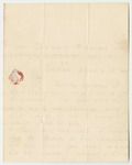 Letter from Otis Patten , Requesting Aid to Continue Attending the New England Institute for the Education of the Blind