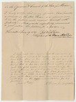 Certificates of Job Washburn, Chaplain of the Maine State Prison, and H. Prince, Inspector, for the Petition for the Pardon of Elias Fernald