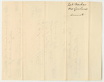 Account of Abner B. Thompson, Adjutant General, for Sale of the East Machias Gun House