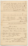 Bills of Cost at the Supreme Judicial Court in Hancock County, June Term 1837