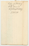 Bills of Cost at the Supreme Judicial Court in Somerset County, September Term 1837