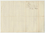 Account of Benjamin L. Pomroy, Keeper of the States Gaol in Machias in the County of Washington, for the Board of Prisoners Therein Committed for Offences Against the State from March 7th to September 21st 1837