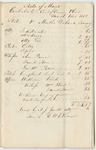 Bills of Cost at the Court of Common Pleas in Cumberland County, March Term 1838