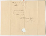 Account of William Woart Jr., Postmaster of Augusta, for Postage