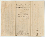 Petition of Horatio Banett and Others for the Division of the Company of Infantry in the Towns of Lee and Springfield