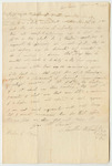 Colonel Chandler Williams' Petition to Disband the A Company of Infantry in Anson