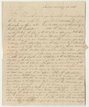 Communication from S.G. Ladd, Presenting His Account for Building and Repairing the Gun House in Hallowell