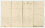 Account of Thomas Crocker, Keeper of the State's Gaol in the County of Oxford, for the Support of Prisoners Therein Confined Upon Charges or Conviction of Crimes or Offences Against the State from October 29th to December 14th 1833