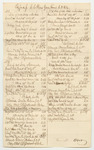 Bills of Costs in Criminal Prosecution at the Court of Common Pleas of Oxford County, June Term 1834