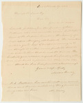 Communication from Moses Emery, Enclosing Several Petitions for the Pardon of John Patterson