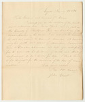 Letter from John Shaw, in Relation to the Punishment Against Isaac Spencer