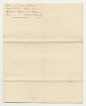 Bills of Cost at the Court of Common Pleas in Waldo County, March Term 1834, and the Account of Nathan Heywood, Under Keeper of the Gaol in Belfast in the County of Waldo, April Term 1834