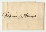 Account of A.B. Thompson, Adjutant General, for the Repair of Arms at Portland and Bangor