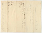 Account of A.B. Thompson, Adjutant General, for the Gun House in Castine