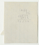 Receipts from the Account of Richmond Loring, Agent to Repair the Road from H.G.O. Barrows in Wilson to Moosehead Lake