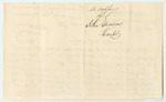 Copy of John Gleason's Receipt for Timber Cut on the Indian Township in 1836