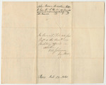 Petition of John Brown Jr. and Others to Disband the "E" Company of Infantry in Mt.Vernon and Organize a Light Infantry Company