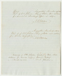 Philip C. Johnson's Receipts for Clerks in the Secretary's Office