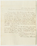 Letter from Hannibal Hamlin, in Favor of the Pardon of Daniel Clark