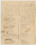 Petition of the Citizens of Waldo County for the Pardon of Noah D. Sargent