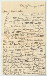 Letter from Gustavus G. Cushman Relating to the Pardon of William McGann