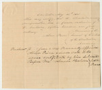 Certificate of Abner Paine, Treasurer of the Charleston Academy, of the Funds in the Treasury