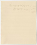 John Webb's Bill for Visiting the Penobscot Indians