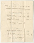 Bills of Cost at the District Court for the Western District in York County, February Term 1840