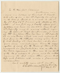 Petition of Kimball F. Verrill and Others for the Organization of a Company of Light Infantry in Minot