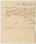 J.C. Glidden's Application for a Warrant in Favor of Freedom Academy