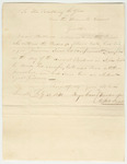 Certificate of Benjamin Carr, Warden, on the Conduct of Charles Morse in Prison