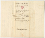 Communication from Joseph B. Gilkey, Relating to the Appointment of George Carlton as Lieutenant of the 