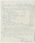 Estimate of What Will Be Required to Fill the Treaty Annuity with the Penobscot Tribe of Indians for the Year 1840