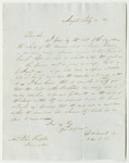 Communication of Daniel Williams, Secretary of the Kennebec Lock and Canals Company