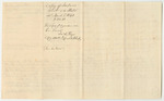 Account of John C. Page, Keeper of the States Gaol in Norridgewock, Somerset County, for Support of Prisoners Confined Upon Charges and Convictions of Crimes Against the State from October 19th 1839 to March 14th 1840