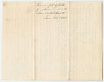 Bills of Cost at the District Court for the Middle District in Somerset County, June Term 1840