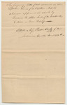 Bills of Cost at the Court of Common Pleas in Piscataquis County, September Term 1838