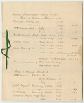 Bills of Cost at the District Court in Waldo County, March Term 1840