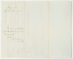 Account of Samuel L. Harris, for Services as Clerk in the Secretary of State's Office