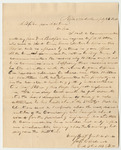 Communication from Joseph T. Copeland, Respecting the Election of Jeremiah H. Hilton as Ensign for the 8th Division