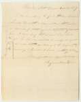 Certificate of Benjamin Carr, Warden of the Maine State Prison, on the Conduct of Arnold Wentworth in Prison