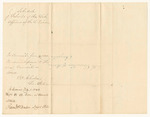 Schedule of the Subordinate Officers of the State Prison and the Sums Due Them on the Quarter Ending December 31st 1840