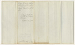 Account of Royal Lincoln, Treasurer of Cumberland County