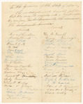 Petition of Seward Garcelon and Others to be Organized into a Light Infantry Company