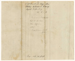 Petition of Captain Timothy E. Fogg and Others to Disband 