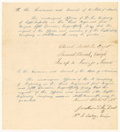 Petition of the officers of the D Company of Light Infantry in the 3rd Regiment 1st Brigade 5th Division that the request of the members of the Light Infantry Company in North Yarmouth be granted